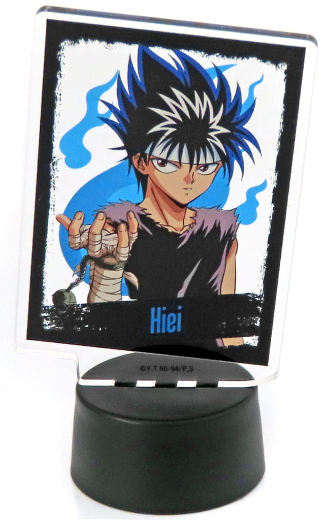 Hiei Acrylic Cap-Top Mascot, Approx. 70 x 50 mm, Pre-Owned - Yu Yu Hakusho