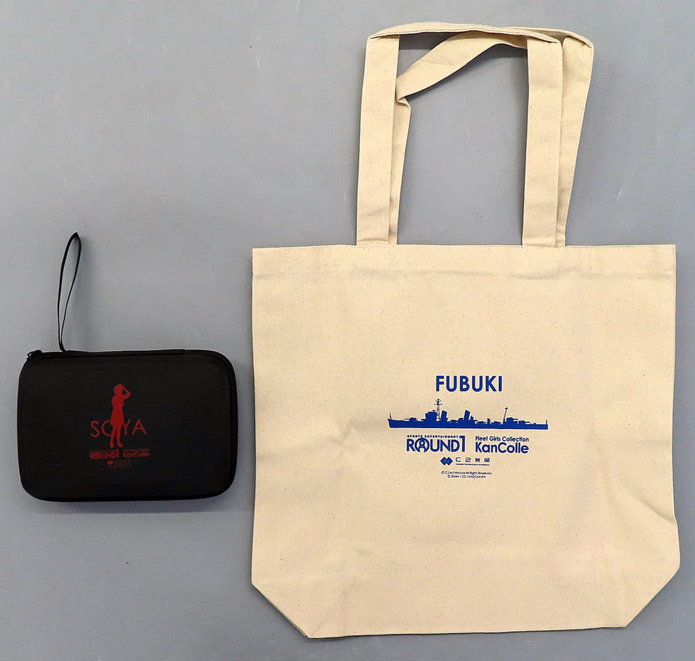 Fubuki Gadget Case & Tote Bag Set Kantai Collection x ROUND1