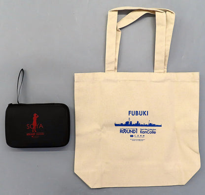 Fubuki Gadget Case & Tote Bag Set Kantai Collection x ROUND1