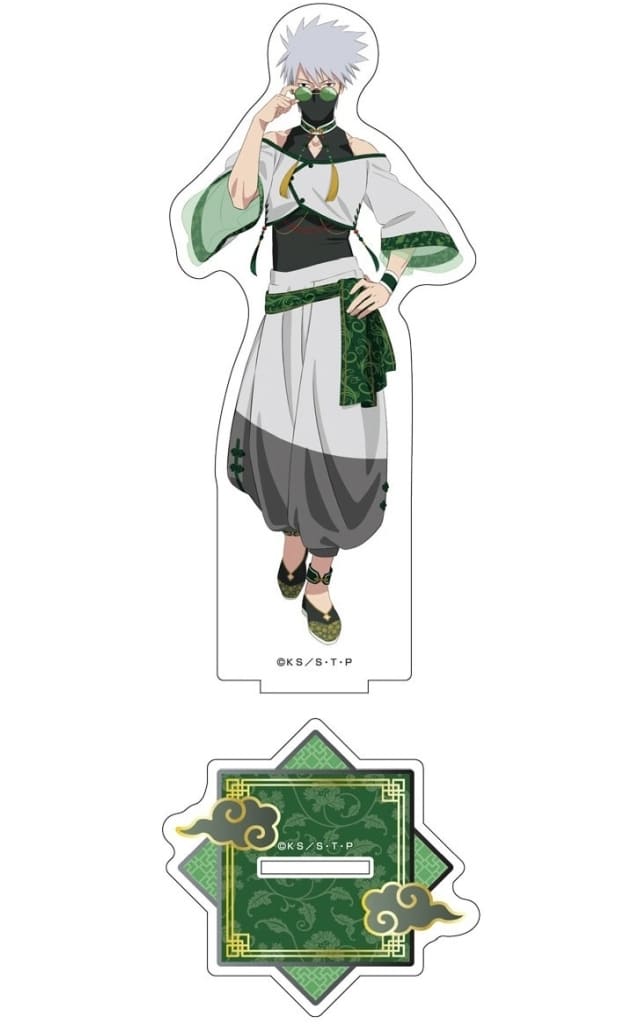 Kakashi Hatake BIG Acrylic Stand (Original Outfit ver.) - Naruto Shippuden - Medicos Entertainment - Approx. 160 mm (Pre-owned)