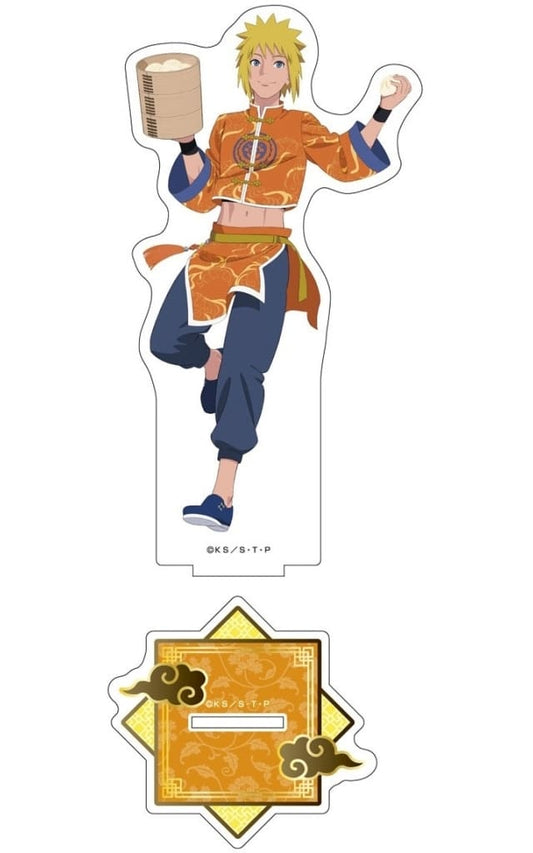 Minato Namikaze (Original Outfit ver.) BIG Acrylic Stand - Naruto Shippuden - Medicom Entertainment - Approx. 160 mm (Pre-owned)