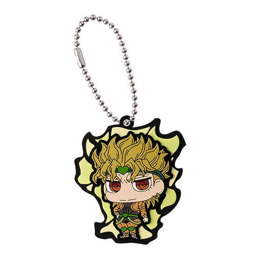DIO Rubber Mascot Keychain from JoJo's Bizarre Adventure Rubber Mascot Collection 02 by Bandai