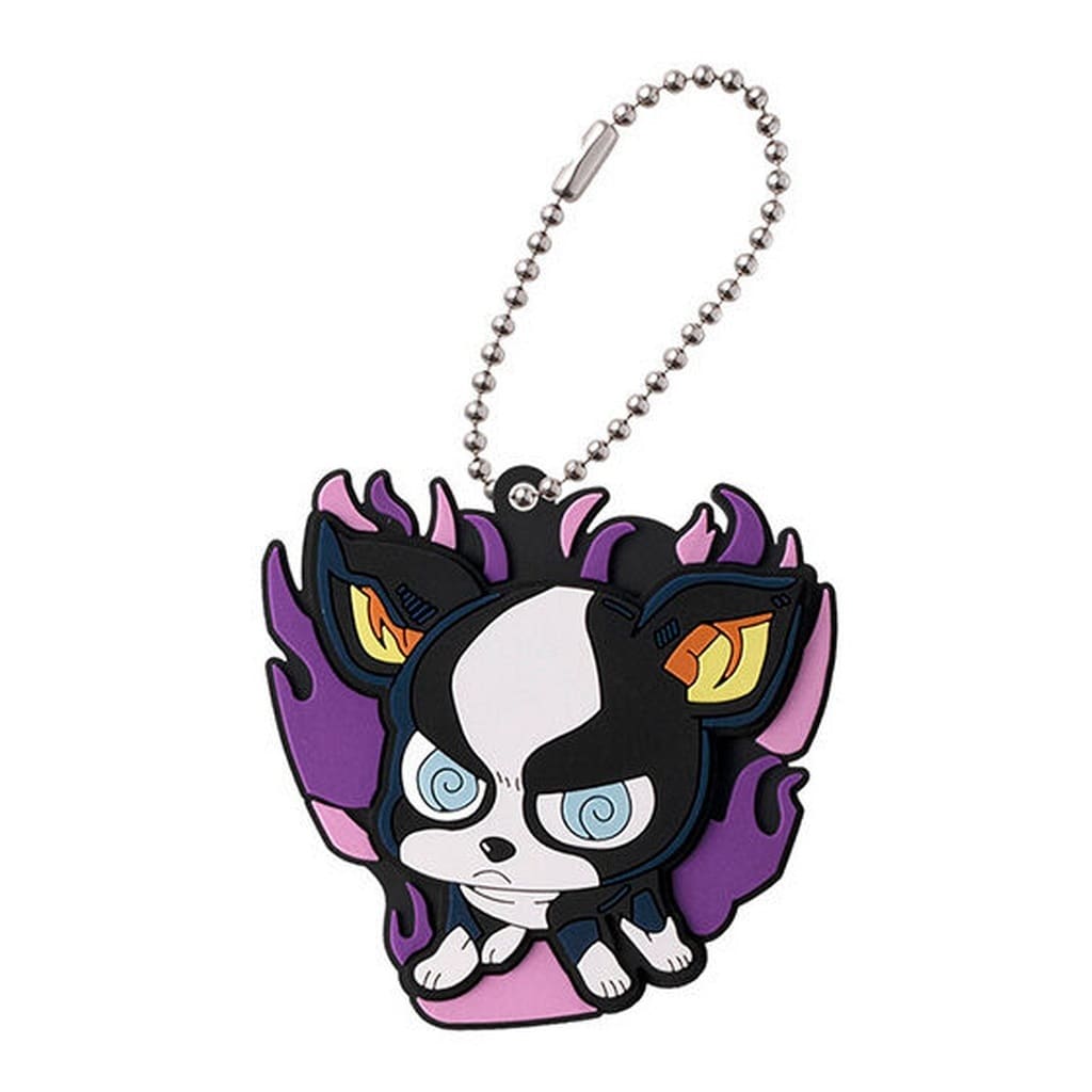 Iggy Rubber Mascot Keychain from JoJo's Bizarre Adventure: Rubber Mascot Collection 02 by Bandai