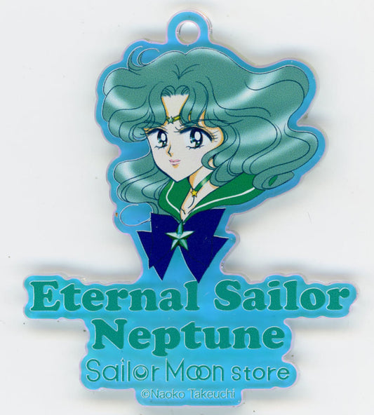 Sailor Neptune Aurora Charm Keychain - Sailor Moon Store Original - Approx. 7 cm (Pre-owned)
