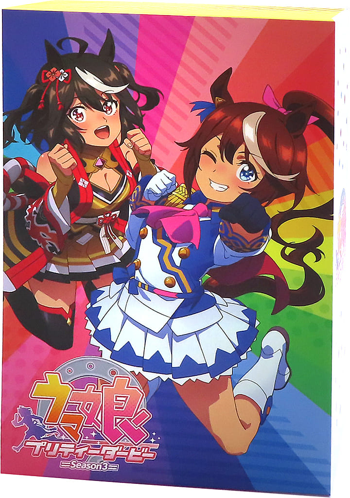 Umamusume Pretty Derby Season 3 - Amazon.co.jp Full-Series Purchase Bonus 3-Bonus Set (Blu-ray "Trainer's BOX" Promotional Extras) — Used