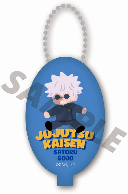 Satoru Gojo Rubber Coin Case - Jujutsu Kaisen Season 2: Hidden Inventory / Premature Death - MAW - Approx. 80 mm (Pre-owned), No. 01