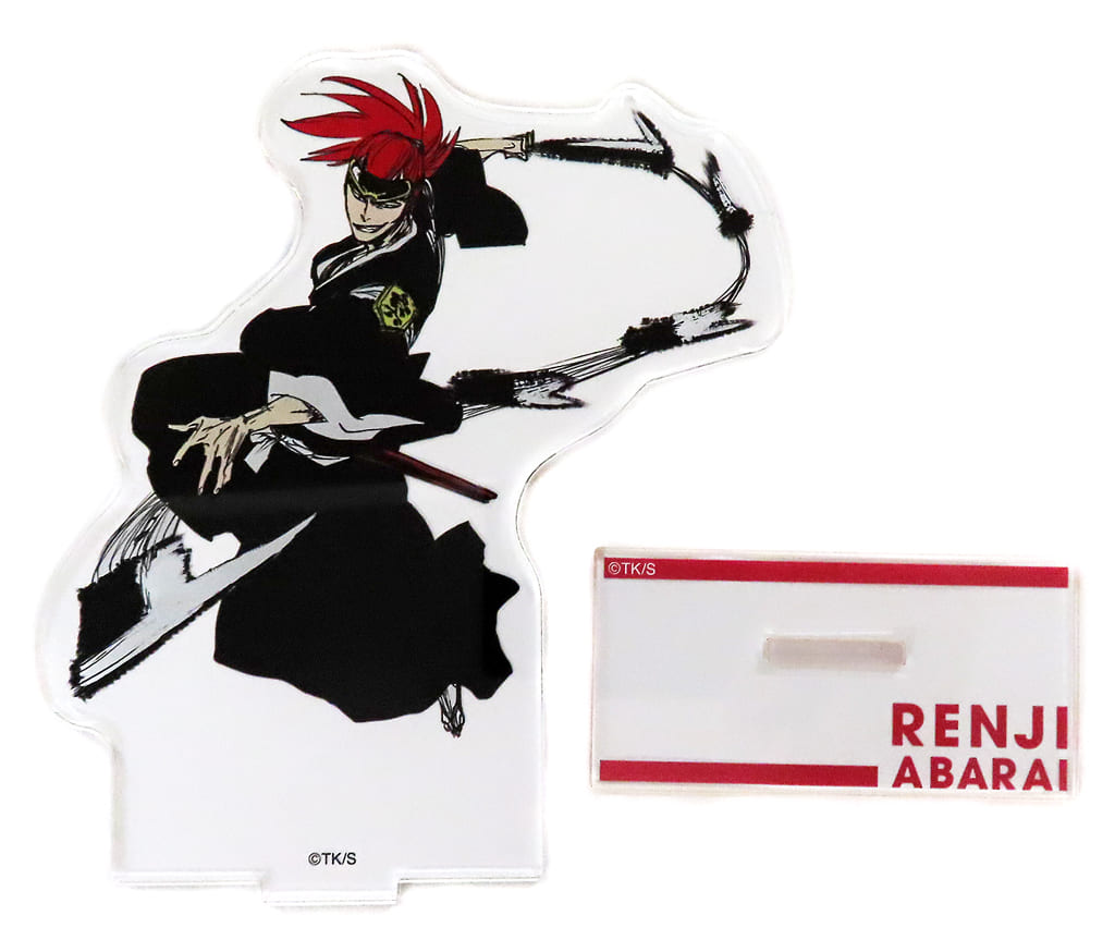 Renji Abarai Acrylic Stand - BLEACH THE LOCUS OF BRAVE (Aniplex) Approx. 130 x 110 mm - Pre-owned