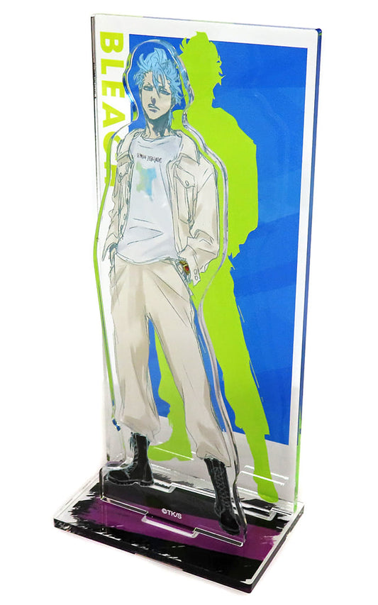 Grimmjow Jaegerjaquez Acrylic Stand with Background - BLEACH × Yokohama Landmark Tower (Aniplex) Approx. 60 x 135 mm