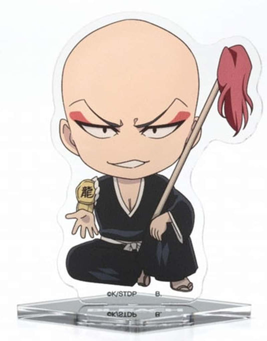 Ikkaku Madarame Acrylic Stand - BLEACH Thousand-Year Blood War Hapikuro! Vol.2 (Bandai, Approx. 47 x 73 mm) - Random Single (Used)