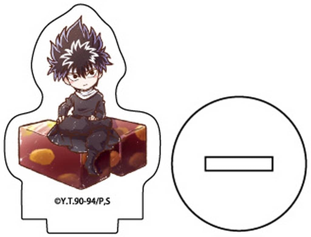 Hiei Acrylic Petit Stand - Yu Yu Hakusho GraffArt "Hanayori Dango" Ver. (Height Approx. 70 mm) - A3, Pre-owned