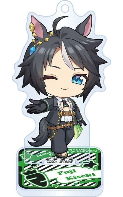 Fuji Kiseki Deformed Acrylic Keychain Stand - Umamusume Pretty Derby – Beginning of a New Era (SEGA, Pre-owned)