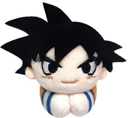 Son Goku Plush Keychain - Dragon Ball Z Hug Character Collection (Max Limited, Length Approx. 90 mm, Ball Chain)
