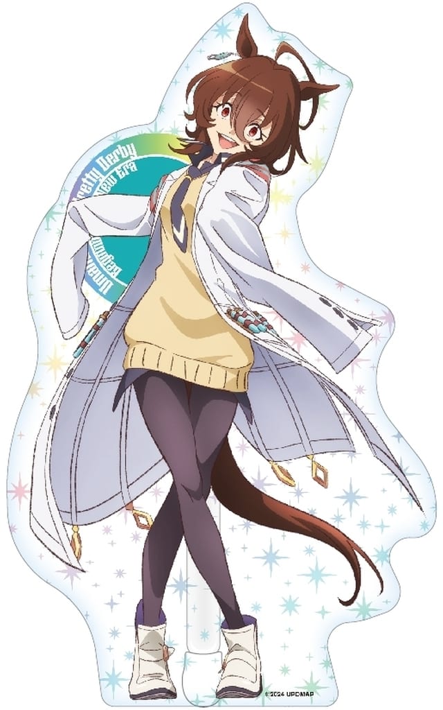 Agnes Tachyon Acrylic Stand - Umamusume Pretty Derby – Beginning of a New Era Movie Clear Acrylic Figure Stand (Approx. 97×170mm) Pre-owned