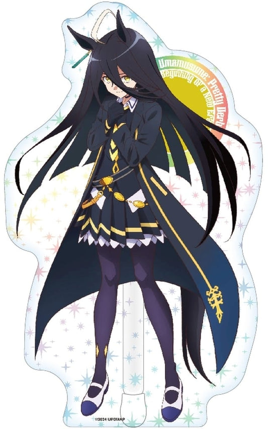 Manhattan Cafe Acrylic Stand - Umamusume Pretty Derby (Movie: Beginning of a New Era) by Shimizu Sangyo — Approx. 97×170mm (Used)