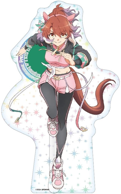 Dantsu Flame Acrylic Clip Stand - Umamusume Pretty Derby – Beginning of a New Era (Acrylic Clip Stand, ~97×170mm, Shimizu Sangyo)