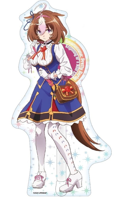 Meisho Doto Acrylic Stand - Umamusume Pretty Derby – Beginning of a New Era Movie Merchandise (Approx. 9.7cm x 17cm, Shimizu Sangyo)