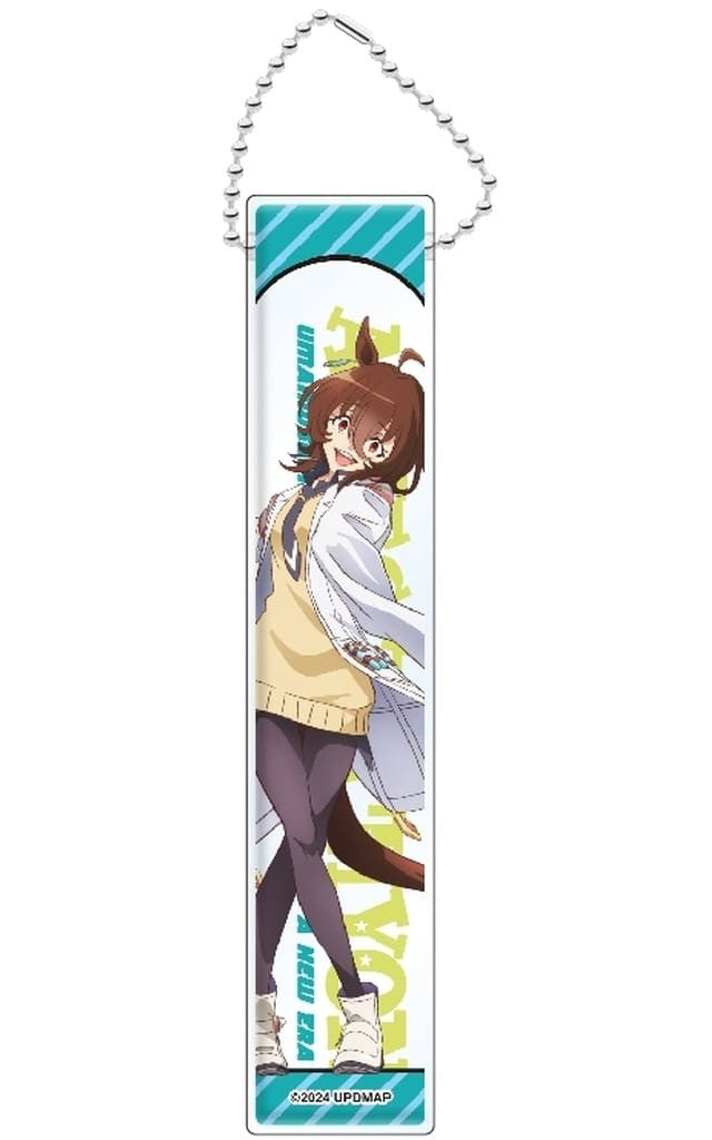 Agnes Tachyon Acrylic Room Keyholder - Umamusume: Pretty Derby – Beginning of a New Era (Shimizu Sangyo, 20×100mm, Used)
