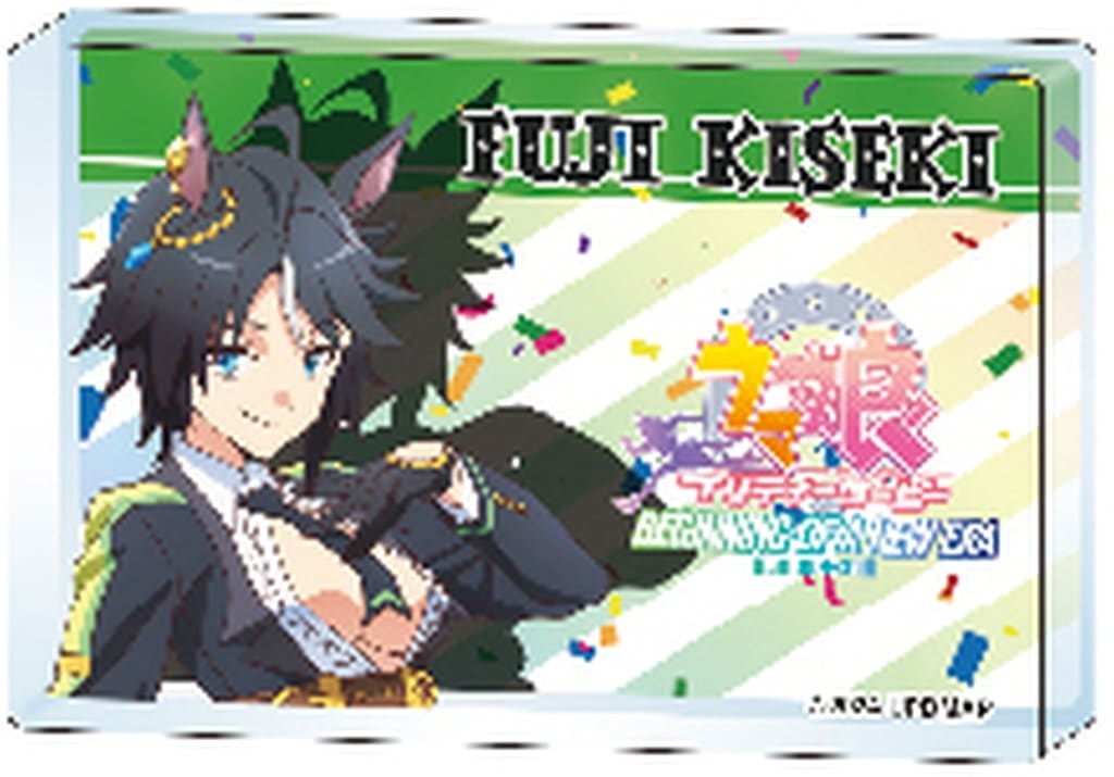 Fuji Kiseki Mini Acrylic Block - Umamusume Pretty Derby – Beginning of a New Era (Approx. 40×60mm) - Shimizu Sangyo (Pre-owned)