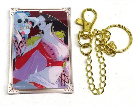Boa Hancock Acrylic Bag Charm - "Mainichi One Piece Illustration Collection" Trading Acrylic Charm (Approx. 56 x 70 x 5 mm) - Toei Animation