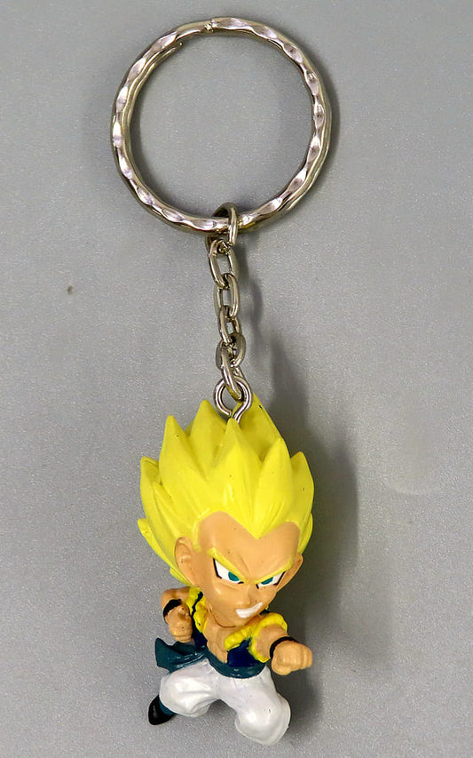 Son Goku Figure Keychain - Dragon Ball Z "Totsugeki Senshi" Series (Banpresto, Approx. 60 mm) Amusement Prize