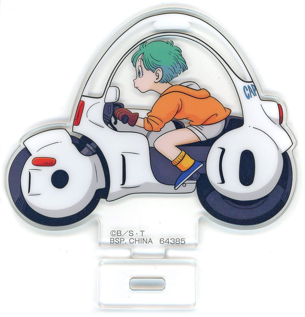 Bulma Acrylic Stand - Ichiban Kuji Dragon Ball VS Omnibus AMAZING F Prize (BANDAI SPIRITS) Approx. 40–80 mm