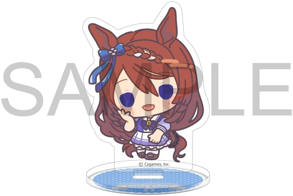 Super Creek Mini Acrylic Stand - Umamusume Pretty Derby Mini Acrylic Stand Collection Vol.6 (Movic) Approx. 9.5×6.5cm
