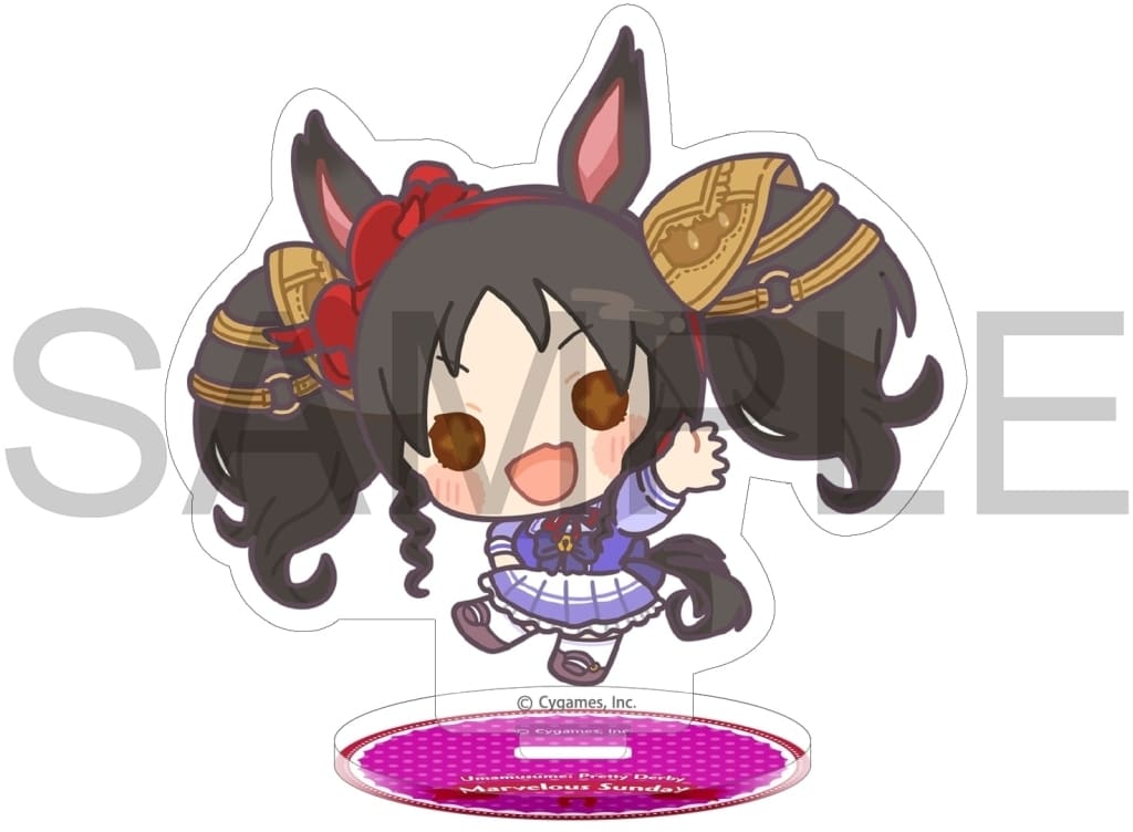 Marvelous Sunday Mini Acrylic Stand - Umamusume Pretty Derby Mini Acrylic Stand Collection Vol.6 (Movic) — One Random Single Item