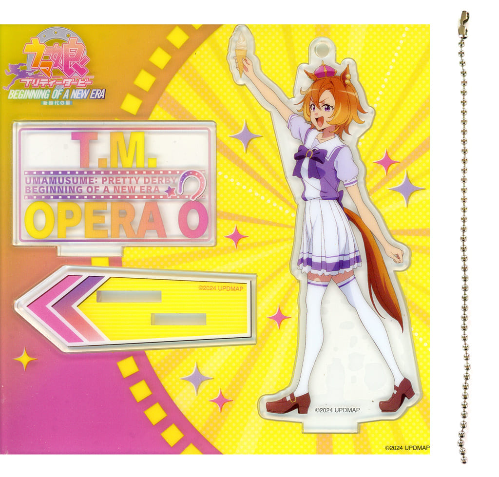 T.M. Opera O Acrylic Stand - Umamusume Pretty Derby The Movie "Beginning of a New Era" Theater Goods (Toho) 13cm with Ball Chain