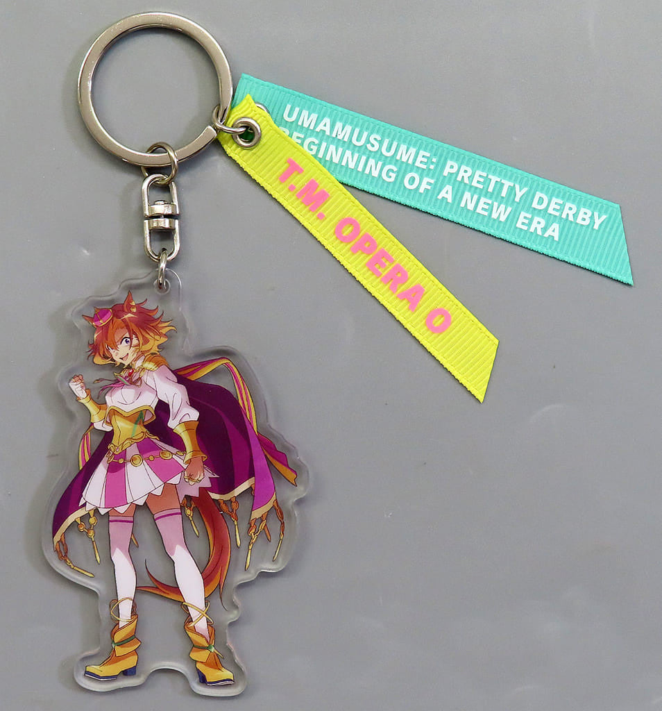 T.M. Opera O Ribbon Keychain - Umamusume: Pretty Derby Movie "Beginning of a New Era" Theater Goods (Toho, Pre-owned)
