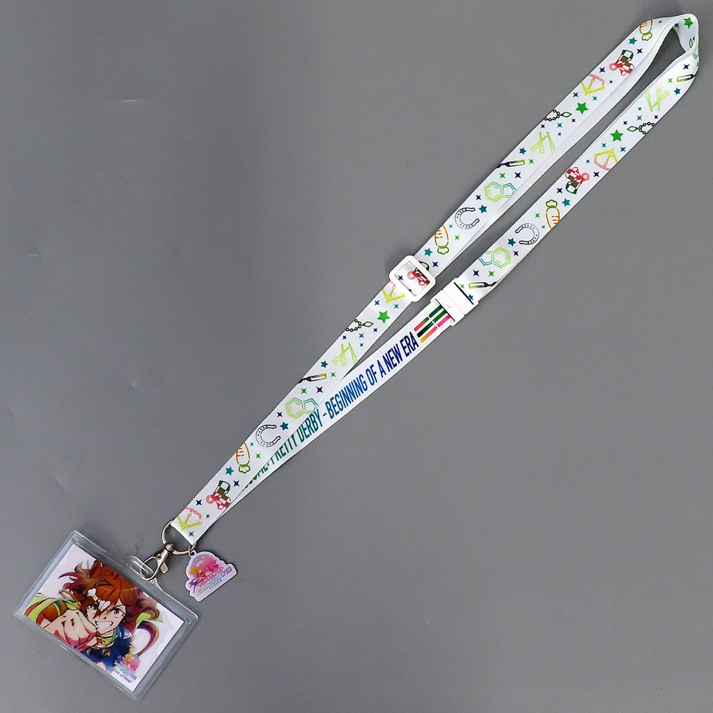 Jungle Pocket Shoulder Strap with Charm & Card Case — Umamusume Pretty Derby – Beginning of a New Era Theater Goods (Toho, Used)