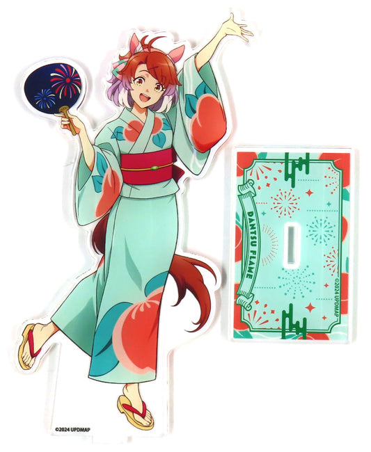 Dantsu Flame Acrylic Stand - Yukata Matsuri Ver. (Approx. 77×169mm, Event Exclusive) — Umamusume Pretty Derby – Beginning of a New Era