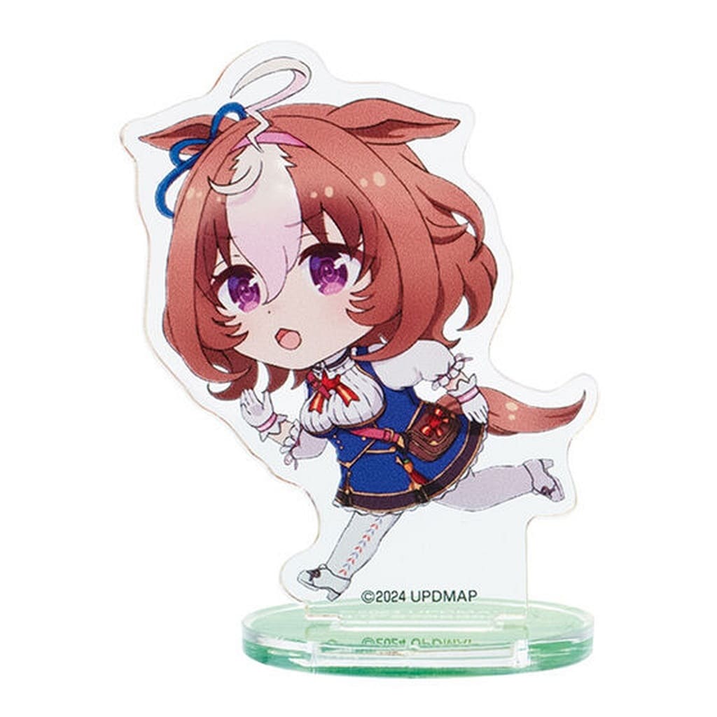 Meisho Doto Acrylic Stand — Bandai Theatrical Film Umamusume Pretty Derby – Beginning of a New Era (Full-Speed Run Illustration)