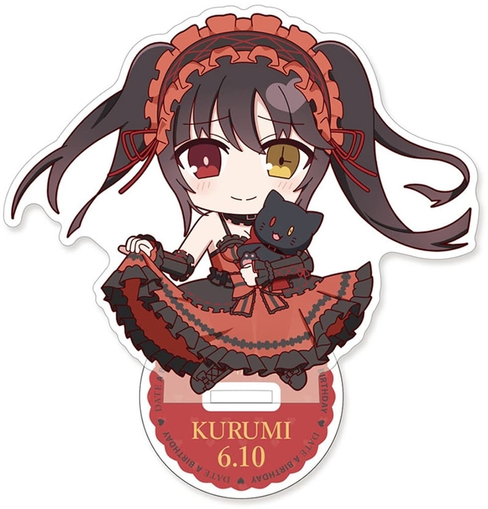 Kurumi Tokisaki Date A Birthday 202406 Acrylic Stand Petit