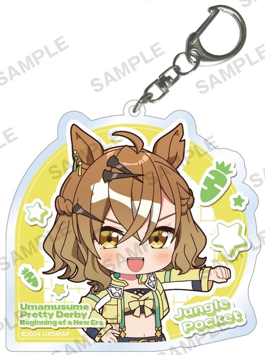 Jungle Pocket Acrylic Keychain — Umamusume: Pretty Derby – Beginning of a New Era (Approx. 70mm) — Bushiroad Creative