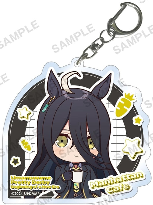 Manhattan Cafe Acrylic Keychain - Umamusume: Pretty Derby – Beginning of a New Era (Bushiroad Creative) Approx. 70mm, Pre-owned