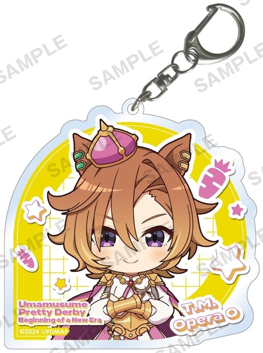 T.M. Opera O Acrylic Keychain - Umamusume: Pretty Derby – Beginning of a New Era (Bushiroad Creative, ~70mm, Pre-owned)