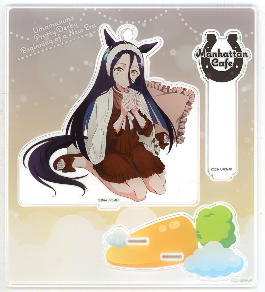 Manhattan Cafe Acrylic Stand - Relax time - Umamusume Pretty Derby – Beginning of a New Era NAMCO Promotion Character Pop Store (Approx. 180×200mm)