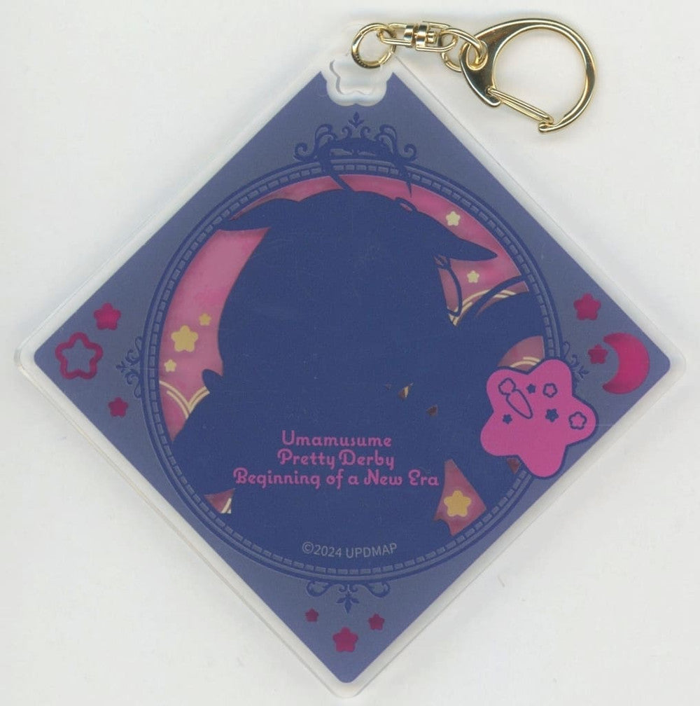 Meisho Doto Acrylic Keychain - Relax time - Umamusume: Pretty Derby – Beginning of a New Era (Approx 80×80mm) - Pre-owned
