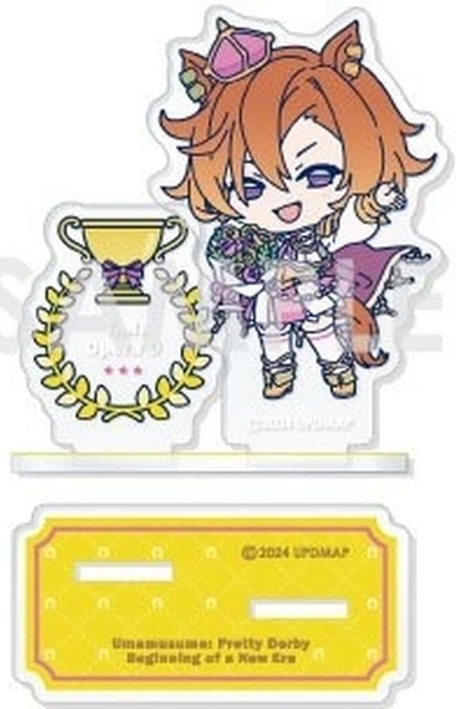 T.M. Opera O Mini Chibi Acrylic Stand - Umamusume Pretty Derby Movie "Beginning of a New Era" (Sol International, Pre-owned)