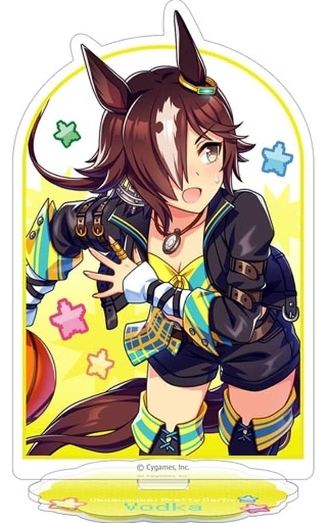 Vodka Acrylic Stand - Umamusume: Pretty Derby (Nekketsu Hachamecha Daikanshasai! Key Visual) Movic Approx. 15cm