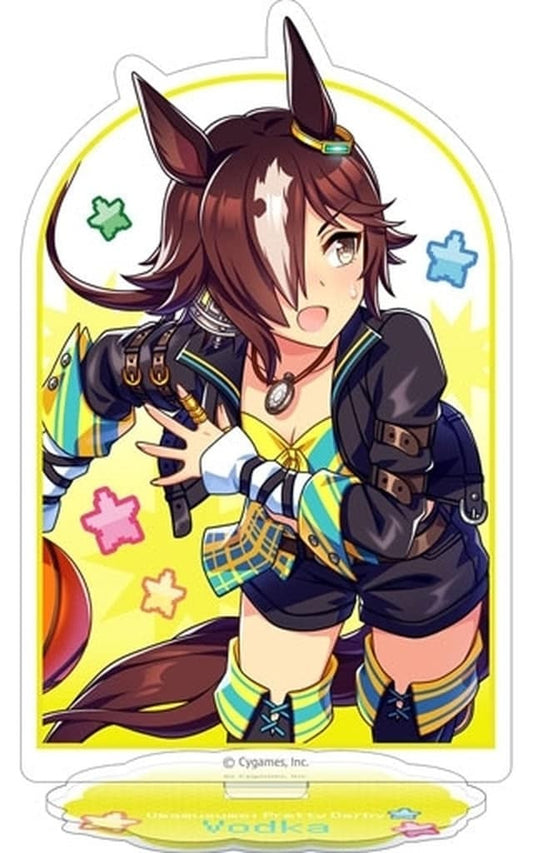 Vodka Acrylic Stand - Umamusume: Pretty Derby (Nekketsu Hachamecha Daikanshasai! Key Visual) Movic Approx. 15cm