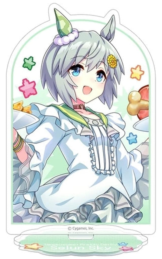 Seiun Sky Acrylic Stand - Umamusume Pretty Derby Event Key Visual (Approx. 15 cm) — Movic — Pre-owned
