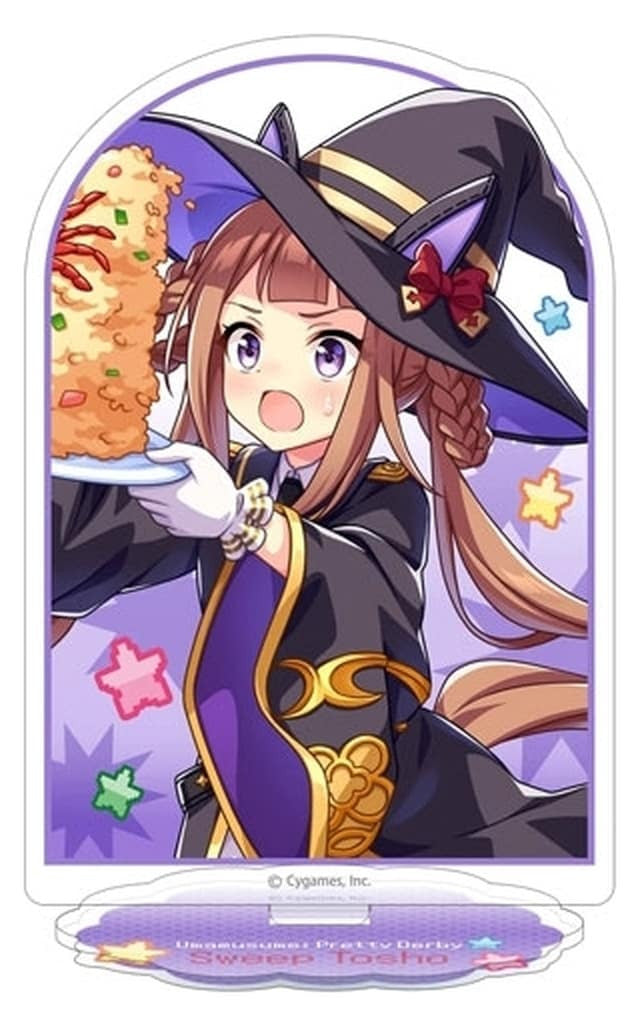 Sweep Tosho Acrylic Stand - Umamusume: Pretty Derby "Nekketsu Hachamecha Daikanshasai!" Event Visual (Movic, ~15cm, Used)