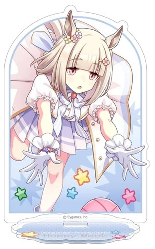 Happy Meek Acrylic Stand - Umamusume: Pretty Derby Event Key Visual (Movic, Approx. 15cm)