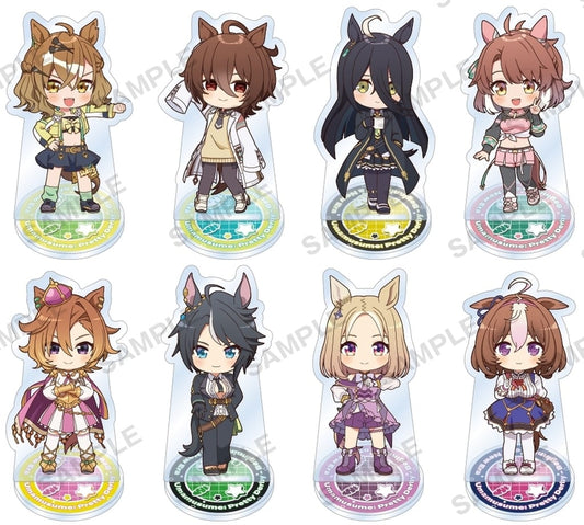 Umamusume Pretty Derby – Beginning of a New Era Trading Acrylic Stand Full 8-Piece Set - Bushiroad Creative (Approx. 48×83mm, Pre-owned)
