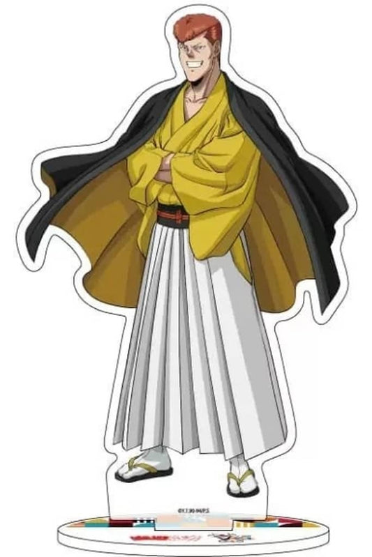 Kazuma Kuwabara Acrylic Stand - Yu Yu Hakusho 45th Anniversary Pierrot POP UP SHOP Goods (Culture Entertainment) Pre-owned, Height Approx. 150 mm