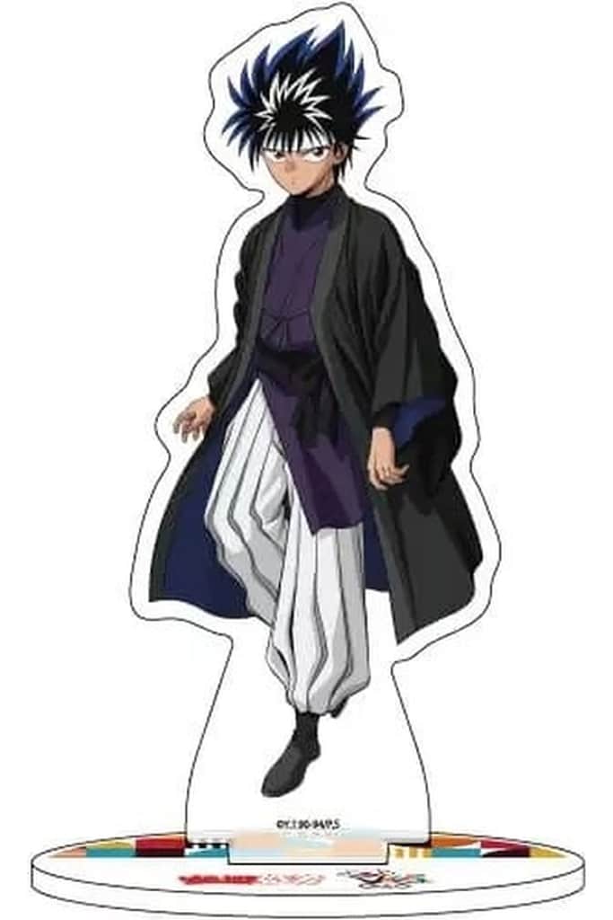 Hiei Acrylic Stand - Yu Yu Hakusho Pierrot 45th Anniversary POP UP SHOP Goods (Acrylic, Height Approx. 150 mm) - Culture Entertainment