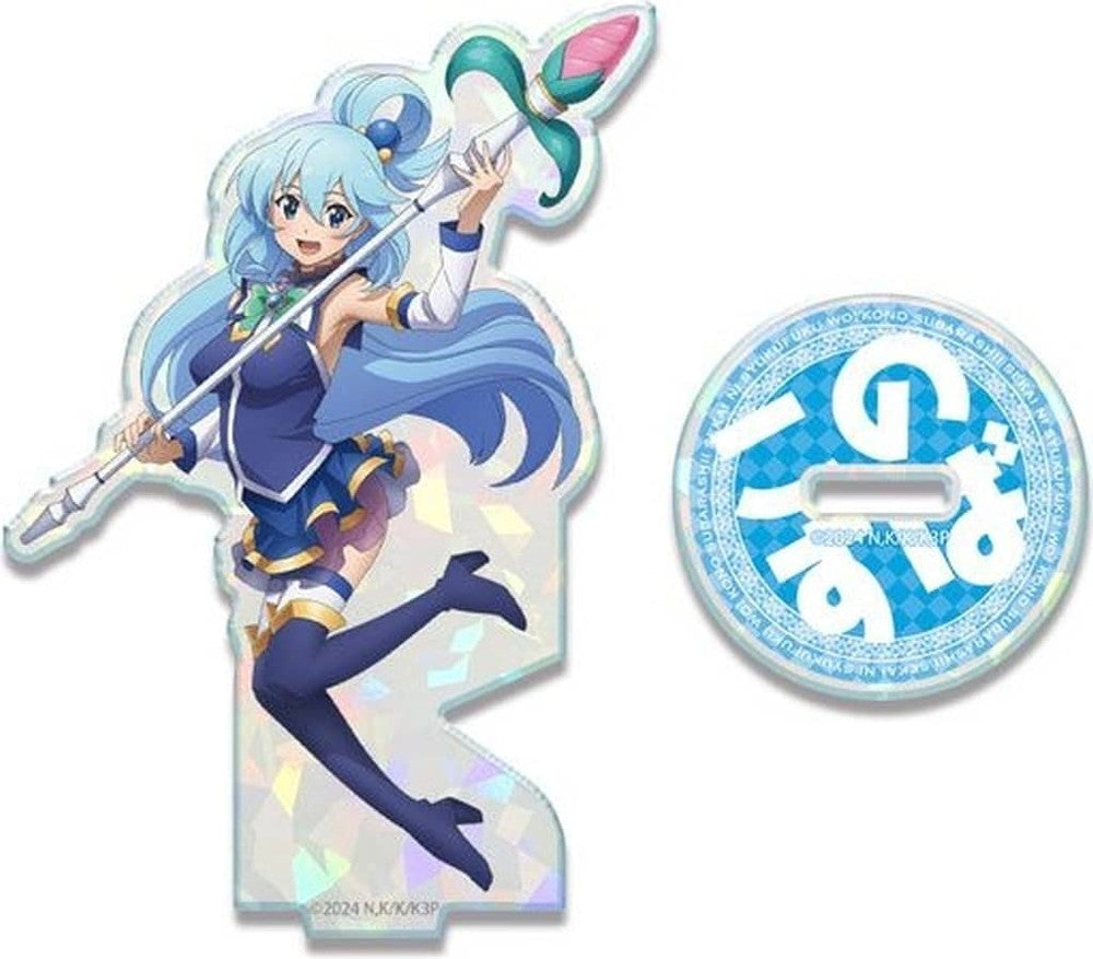 Aqua Design 02 Hologram Acrylic Stand - KonoSuba 3