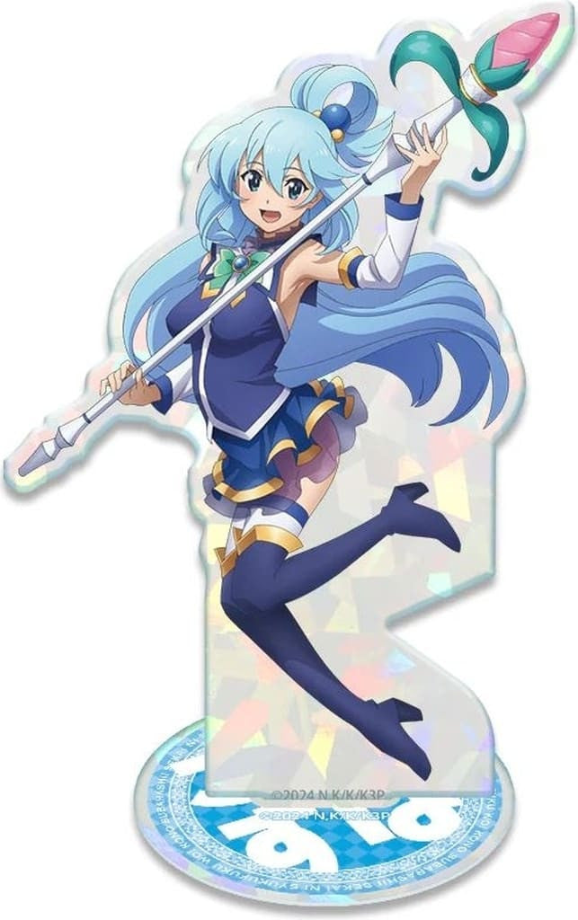 Aqua Design 02 Hologram Acrylic Stand - KonoSuba 3