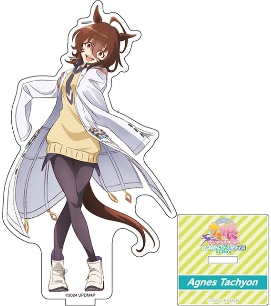 Agnes Tachyon Acrylic Figure Stand with Base - Umamusume: Pretty Derby – Beginning of a New Era (Penguin Parade, 150mm) Pre-owned